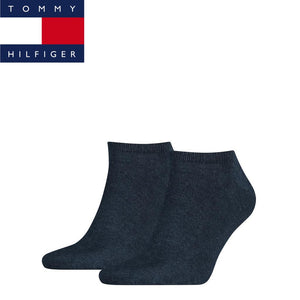 Tommy Hilfiger - Heren Sneakersokken - Effen/ Jeans