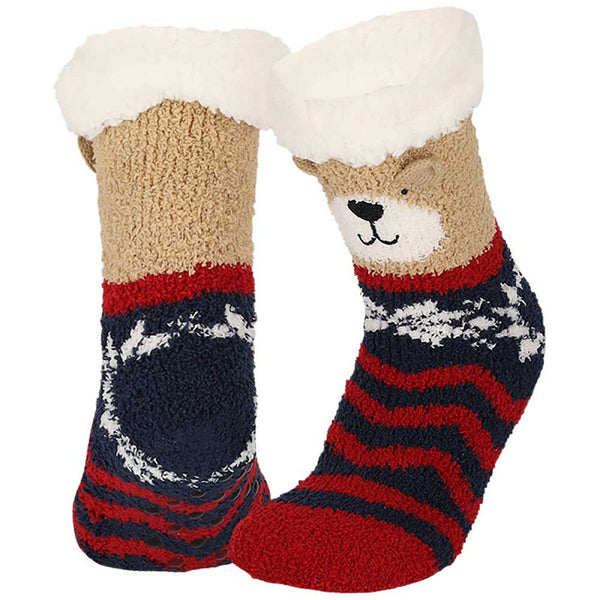 Apollo - Kinderen - Huissok Antislip / Walrus - Beer - Eend