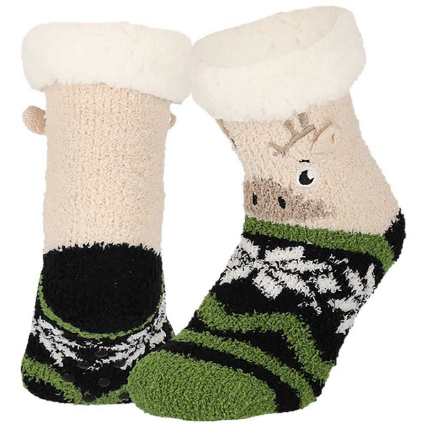 Apollo - Kinderen - Huissok Antislip / Walrus - Beer - Eend