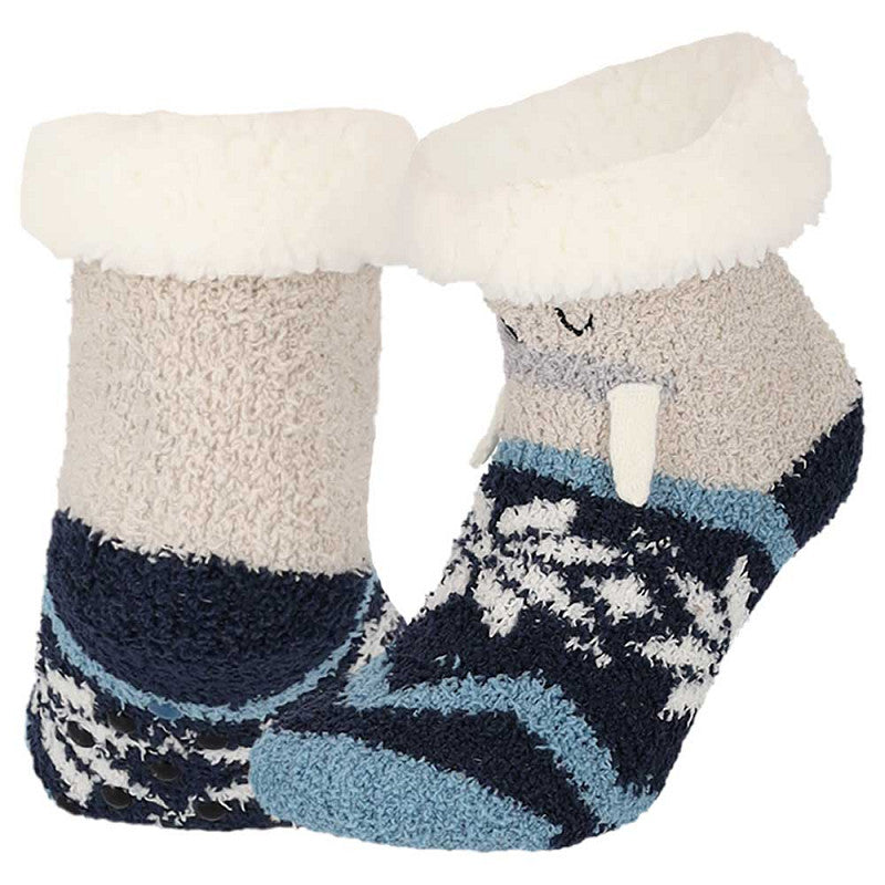 Apollo - Kinderen - Huissok Antislip / Walrus - Beer - Eend