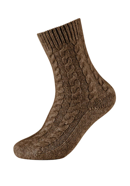 Camano - Warm & Cosy - Damessokken / Nature- Sepia- Dusty- Light Grey- Egret- Black