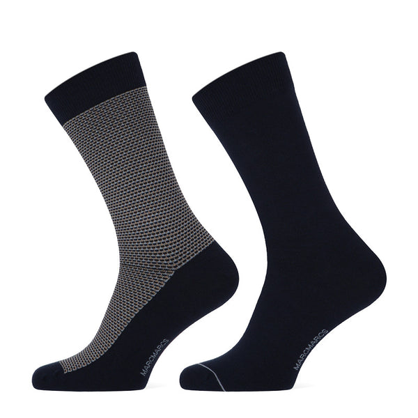 MarcMarcs - Herensokken - Wes / Verschillende Kleuren  2 Pack