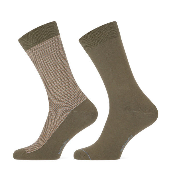 MarcMarcs - Herensokken - Wes / Verschillende Kleuren  2 Pack