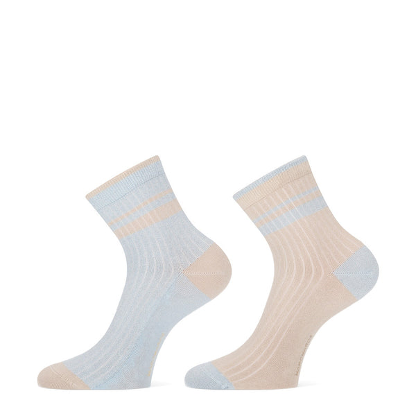 MarcMarcs - Damessokken - Bamboo - Venna / Verschillende Kleuren   2 Pack