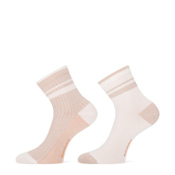 MarcMarcs - Damessokken - Bamboo - Venna / Verschillende Kleuren   2 Pack