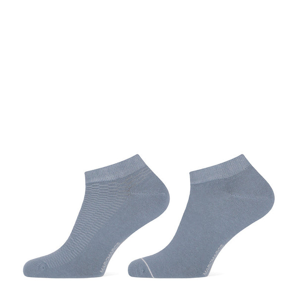 MarcMarcs - Heren Sneakers - Bruce / Beige - L Blue - Marine      2 Pack
