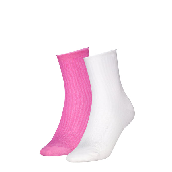 Puma - Rib - Short Sock -  Mesh / Verschillende Kleuren    2 Pack