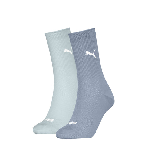 Puma - Damessokken - Sport / Blue Combo - Warm White Green   2 Pack