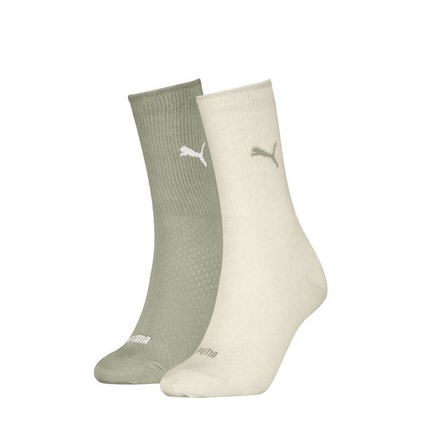 Puma - Damessokken - Sport / Blue Combo - Warm White Green   2 Pack