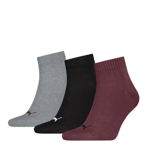 Puma - Unisex Quarter -  Seasonal - Verschillende kleuren 3 Pack