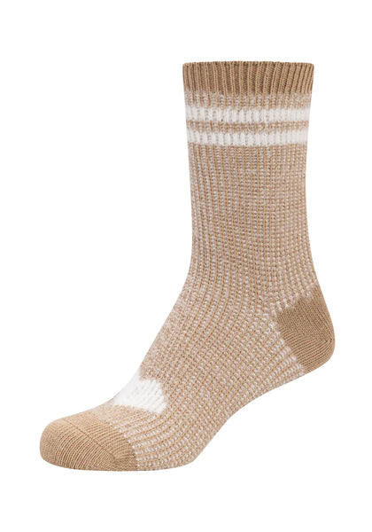 Tamaris - Dames - Cosy Rib Yarn / Doeskin - High Rise
