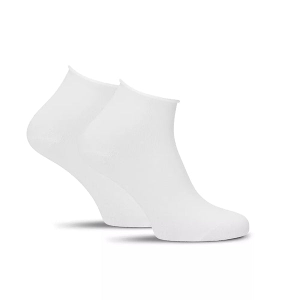 Tamaris - Dames- Quarter - Silky Touch Bamboo - Effen / Zwart - Wit - Naturel    2 Pack