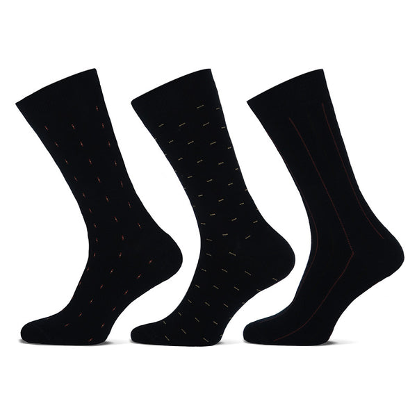 Teckel - Herensokken - Fashion - Terpell / Grijs - Antraciet - Navy   3 Pack
