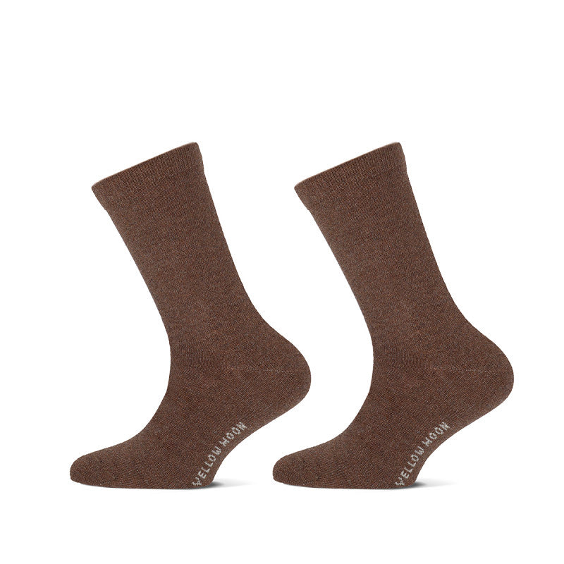 Yellow Moon - Kindersokken Lurex / Brown Mel - Beige Mel   2 Pack