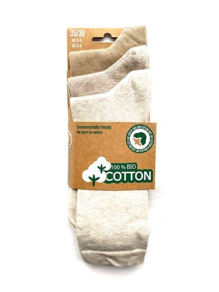Bio Cotton - Uniseks Sokken - Effen
