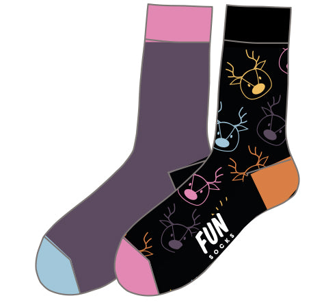 Camano - Fun Socks Kinderen / Lavender Aura 2 Pack