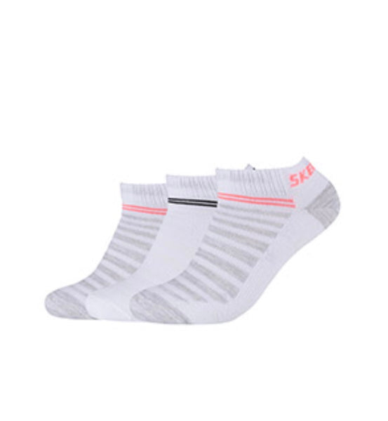 Skechers Fashion Sneakers - Mesh Ventilation - Sport - White  Black 3 Pack