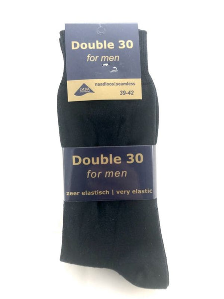 Double 30  Herensokken - Meerdere kleuren