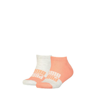 Puma - Kids - Sneakersokken - Lipje/ Peach Combo 2 Pack