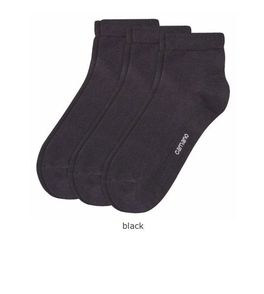 Camano Ca-Soft  - Quarter Sokken - Verschillende Kleuren 3 Pack
