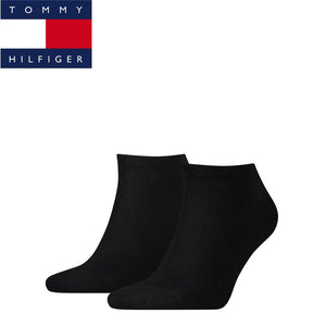 Tommy Hilfiger - Heren Sneakersokken - Effen/ Zwart
